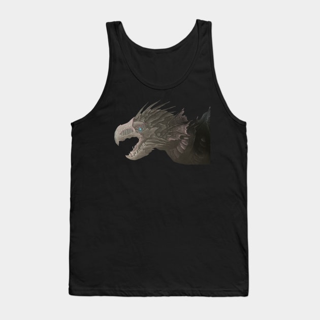 Cyberpunk dragon Tank Top by Fallcrown